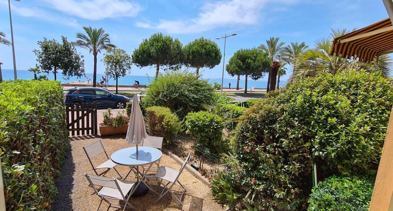Studio De La Plage - Mer, Terrasse Et Garage Cagnes-sur-Mer Exterior photo