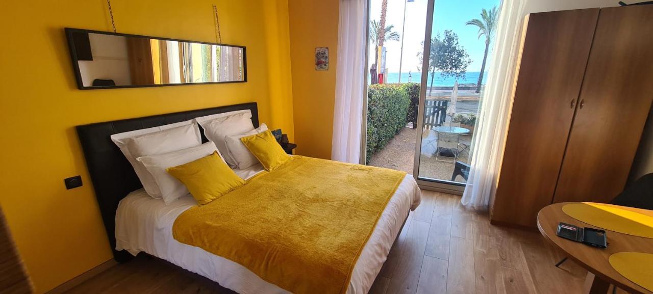 Studio De La Plage - Mer, Terrasse Et Garage Cagnes-sur-Mer Exterior photo