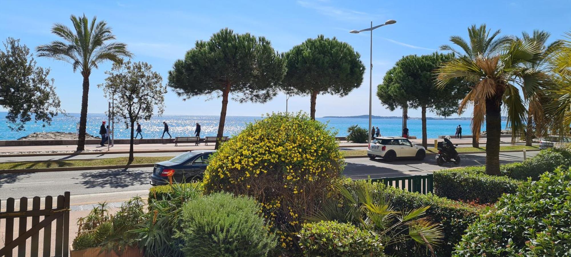 Studio De La Plage - Mer, Terrasse Et Garage Cagnes-sur-Mer Exterior photo